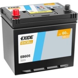 Autobatterie Exide EB605 12V 60Ah 480A - 1